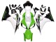 Purchase 2006-2007 White Green Glossy Black Honda CBR1000RR Motorcycle Fairing UK