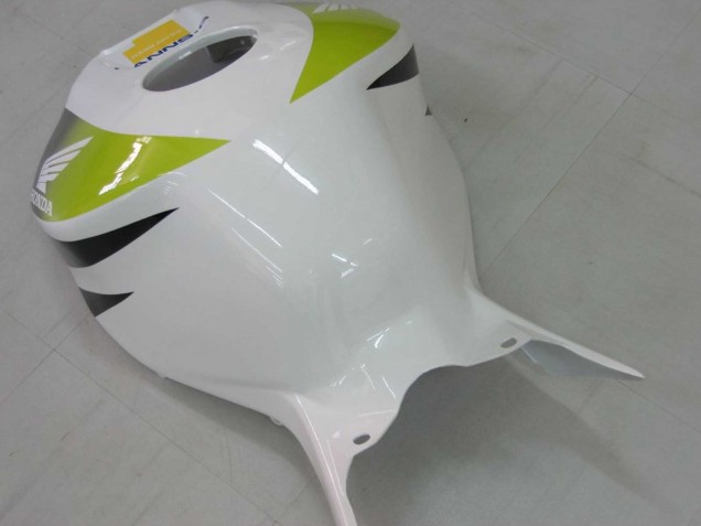 Purchase 2006-2007 White Green Glossy Black Hannspree 52 Honda CBR1000RR Motorcycle Fairings UK