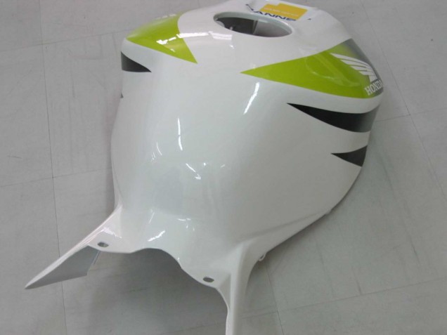 Purchase 2006-2007 White Green Glossy Black Hannspree 52 Honda CBR1000RR Motorcycle Fairings UK