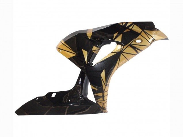 Purchase 2006-2007 Gold Glossy Black Honda CBR1000RR Motorcycle Fairings UK