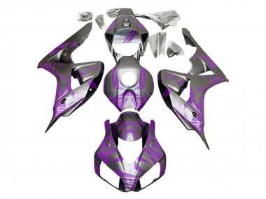 Purchase 2006-2007 Silver Light Purple Honda CBR1000RR Motorcycle Fairings UK