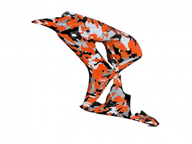 Purchase 2006-2007 Black Orange Silver Camouflage Honda CBR1000RR Motorcycle Fairings UK