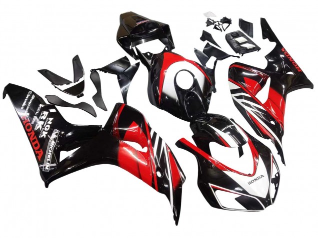 Purchase 2006-2007 Red Glossy Black Honda CBR1000RR Motorcycle Fairings UK