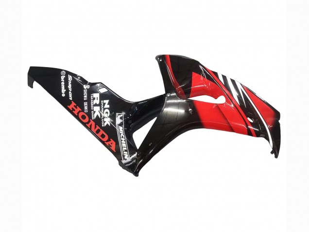 Purchase 2006-2007 Red Glossy Black Honda CBR1000RR Motorcycle Fairings UK
