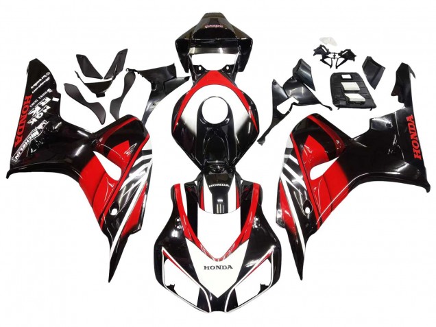 Purchase 2006-2007 Red Glossy Black Honda CBR1000RR Motorcycle Fairings UK