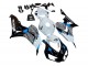Purchase 2006-2007 White Blue Glossy Black Honda CBR1000RR Motorcycle Fairing UK