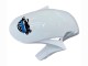 Purchase 2006-2007 White Blue Glossy Black Honda CBR1000RR Motorcycle Fairing UK