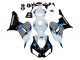Purchase 2006-2007 White Blue Glossy Black Honda CBR1000RR Motorcycle Fairing UK