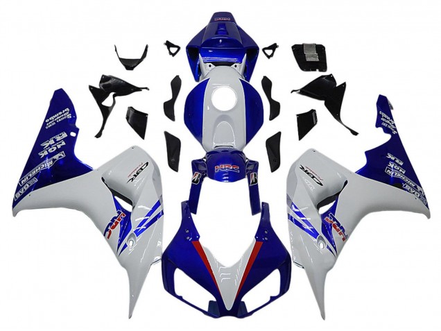 Purchase 2006-2007 White Red Blue HRC Honda CBR1000RR Motorcycle Fairings UK