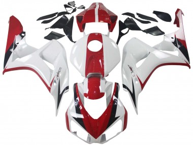 Purchase 2006-2007 White Red Glossy Black Honda CBR1000RR Motorcycle Fairing Kits UK