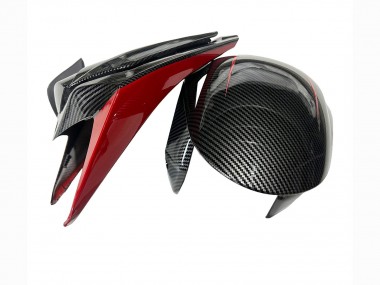 Purchase 2008-2011 Black Carbon Fiber Red Honda CBR1000RR Motorcycle Fairings UK