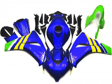 Purchase 2008-2011 Blue Yellow White Green Honda CBR1000RR Motorcycle Fairings UK