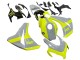 Purchase 2008-2011 Nardo Grey Fluorescent Green Honda CBR1000RR Motorcycle Fairings UK