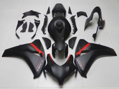 Purchase 2008-2011 Matte Black Red Fireblade Honda CBR1000RR Motorcycle Fairings UK