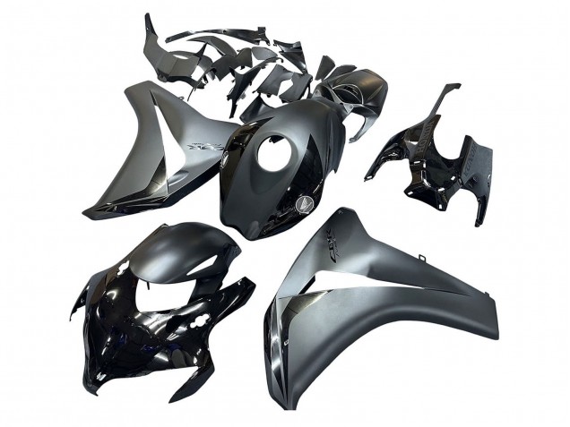 Purchase 2008-2011 Grey Glossy Black Honda CBR1000RR Motorcycle Fairings UK