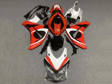 Purchase 2008-2011 White Red Glossy Black Honda CBR1000RR Motorcycle Fairing Kits UK