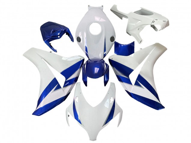 Purchase 2008-2011 White Blue Honda CBR1000RR Motorcycle Fairings UK