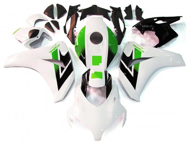 Purchase 2008-2011 White Green Glossy Black Honda CBR1000RR Motorcycle Fairing UK