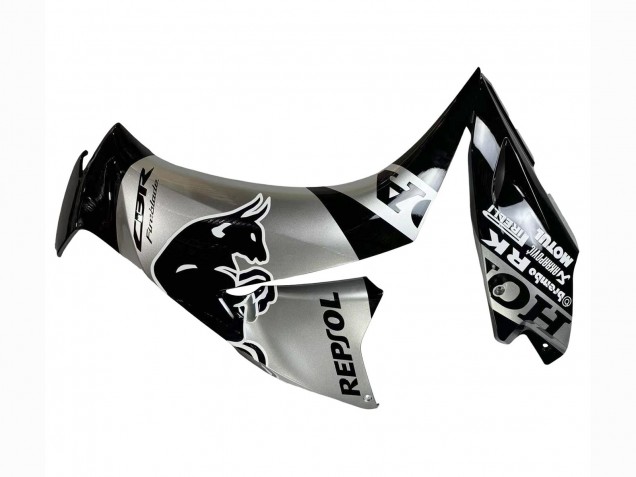 Purchase 2012-2016 Silver Glossy Black Repsol Red Bull Honda CBR1000RR Motorcycle Fairings UK