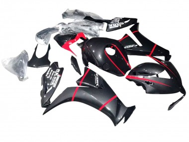 Purchase 2012-2016 Black Carbon Fiber Red Honda CBR1000RR Motorcycle Fairings UK