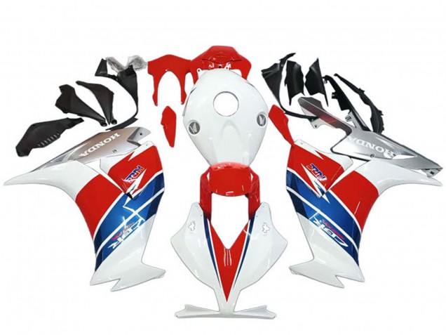 Purchase 2012-2016 White Silver Blue Red Honda CBR1000RR Motorcycle Fairings UK