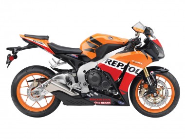 Purchase 2012-2016 Orange White Red Repsol Honda CBR1000RR Motorcycle Fairings UK