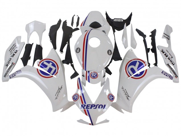 Purchase 2012-2016 White Blue Red Repsol Honda CBR1000RR Motorcycle Fairings UK
