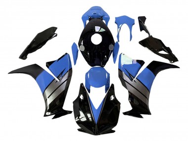 Purchase 2012-2016 Light Blue Silver Glossy Black Honda CBR1000RR Motorcycle Fairings UK