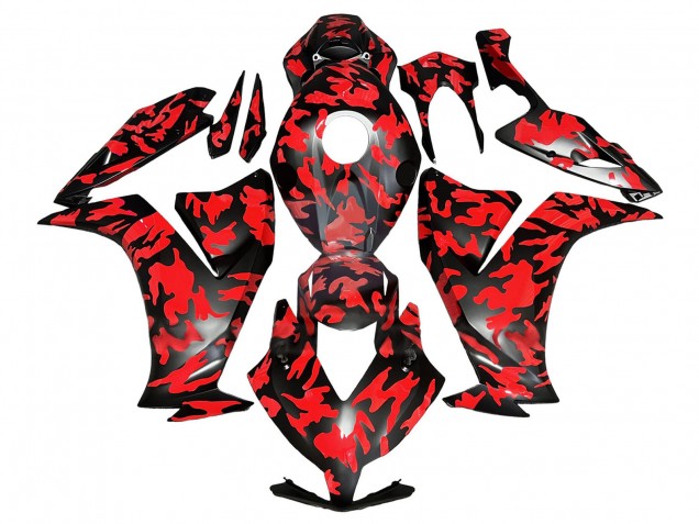 Purchase 2012-2016 Red Glossy Black Honda CBR1000RR Motorcycle Fairings UK