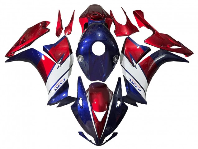 Purchase 2012-2016 Red Blue White Fireblade Honda CBR1000RR Motorcycle Fairings UK