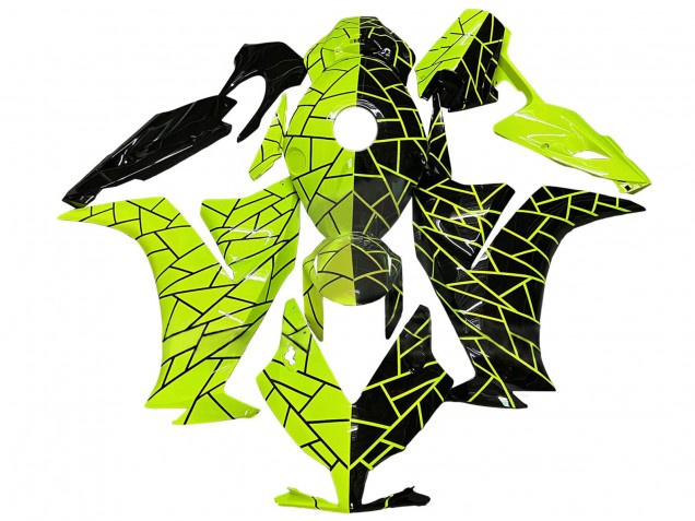 Purchase 2012-2016 Fluorescent Green Glossy Black Honda CBR1000RR Motorcycle Fairings UK