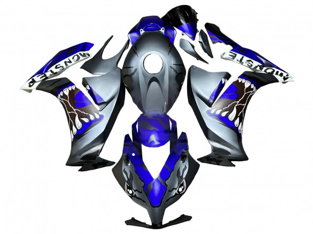 Purchase 2012-2016 Blue Grey Matte Black Shark Honda CBR1000RR Motorcycle Fairings UK