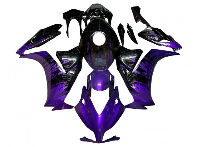 Purchase 2012-2016 Purple Glossy Black Honda CBR1000RR Motorcycle Fairings UK