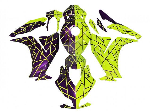 Purchase 2012-2016 Purple Yellow Honda CBR1000RR Motorcycle Fairings UK