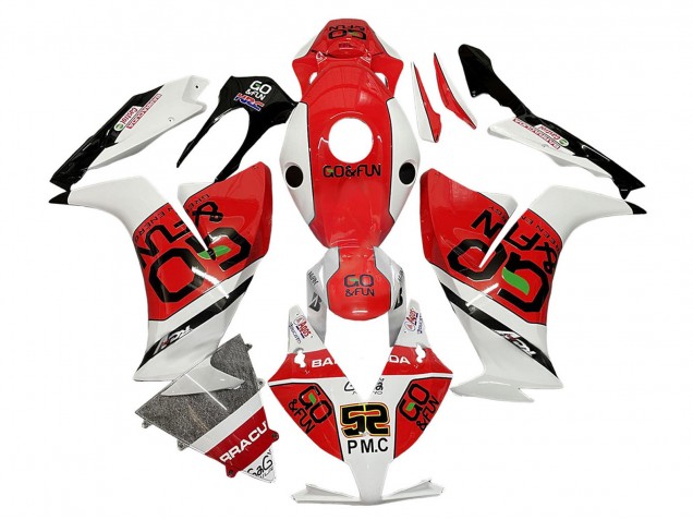 Purchase 2012-2016 White Red Black Go Fun Honda CBR1000RR Motorcycle Fairings UK