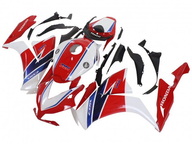 Purchase 2012-2016 White Red Blue Honda CBR1000RR Motorcycle Fairing Kits UK