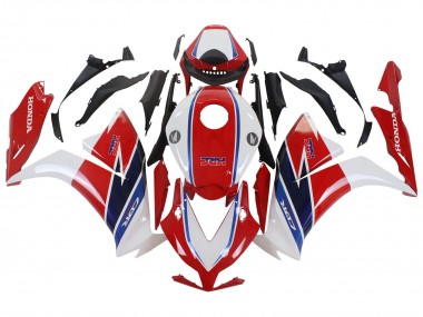 Purchase 2012-2016 White Red Blue Honda CBR1000RR Motorcycle Fairing Kits UK