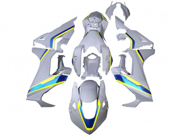Purchase 2017-2023 White Blue Yellow Honda CBR1000RR Motorcycle Fairings UK