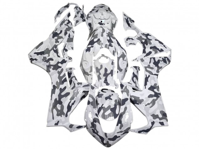 Purchase 2017-2023 White Grey Camouflage Honda CBR1000RR Motorcycle Fairings UK