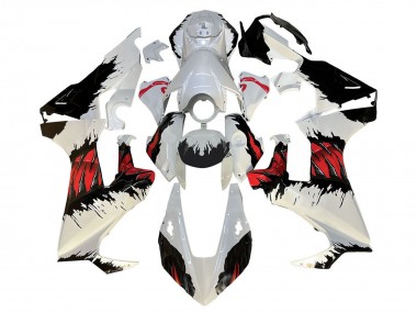 Purchase 2017-2023 White Red Black Honda CBR1000RR Motorcycle Fairing Kits UK