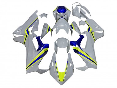Purchase 2017-2023 White Yellow Blue Honda CBR1000RR Motorcycle Fairings UK