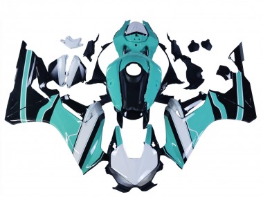 Purchase 2017-2023 White Light Blue Glossy Black Honda CBR1000RR Motorcycle Fairings UK