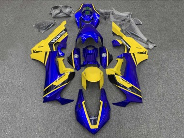 Purchase 2017-2023 Yellow Blue Honda CBR1000RR Motorcycle Fairings UK