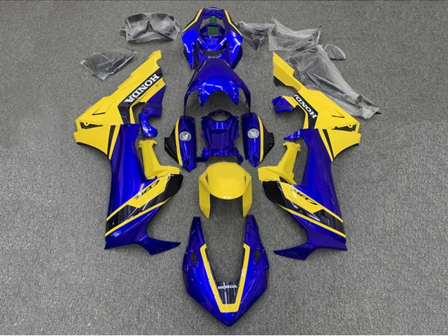 Purchase 2017-2023 Yellow Blue Honda CBR1000RR Motorcycle Fairings UK