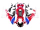Purchase 2017-2023 White Red Blue Black HRC Honda CBR1000RR Motorcycle Fairings UK