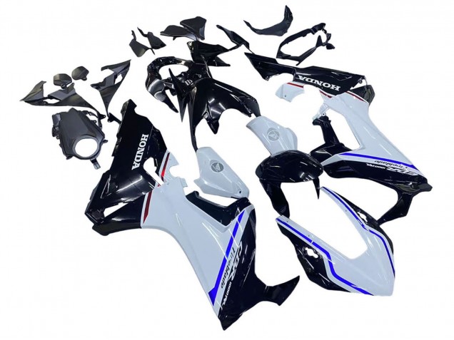 Purchase 2017-2023 White Blue Glossy Black Honda CBR1000RR Motorcycle Fairing Kits UK
