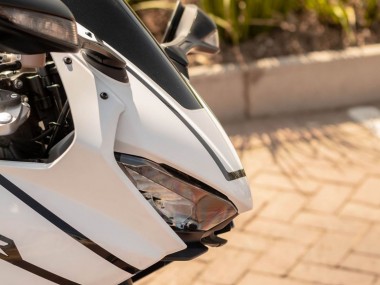 Purchase 2017-2023 White with Black Stripe Fireblade Honda CBR1000RR Motorcycle Fairings UK