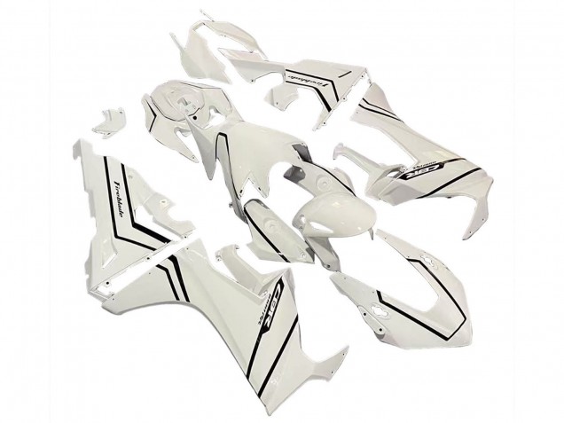 Purchase 2017-2023 White with Black Stripe Fireblade Honda CBR1000RR Motorcycle Fairings UK