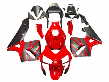 Purchase 2003-2004 Red Matte Black Racing Honda CBR600RR Motorcycle Fairings UK