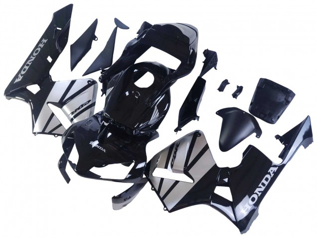 Purchase 2003-2004 Silver Glossy Black Honda CBR600RR Motorcycle Fairings UK